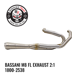 1800-2538 - Bassani M8 FL Exhaust