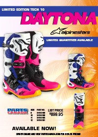 2024 Alpinestars Limited Edition Tech 10 Daytona Boots